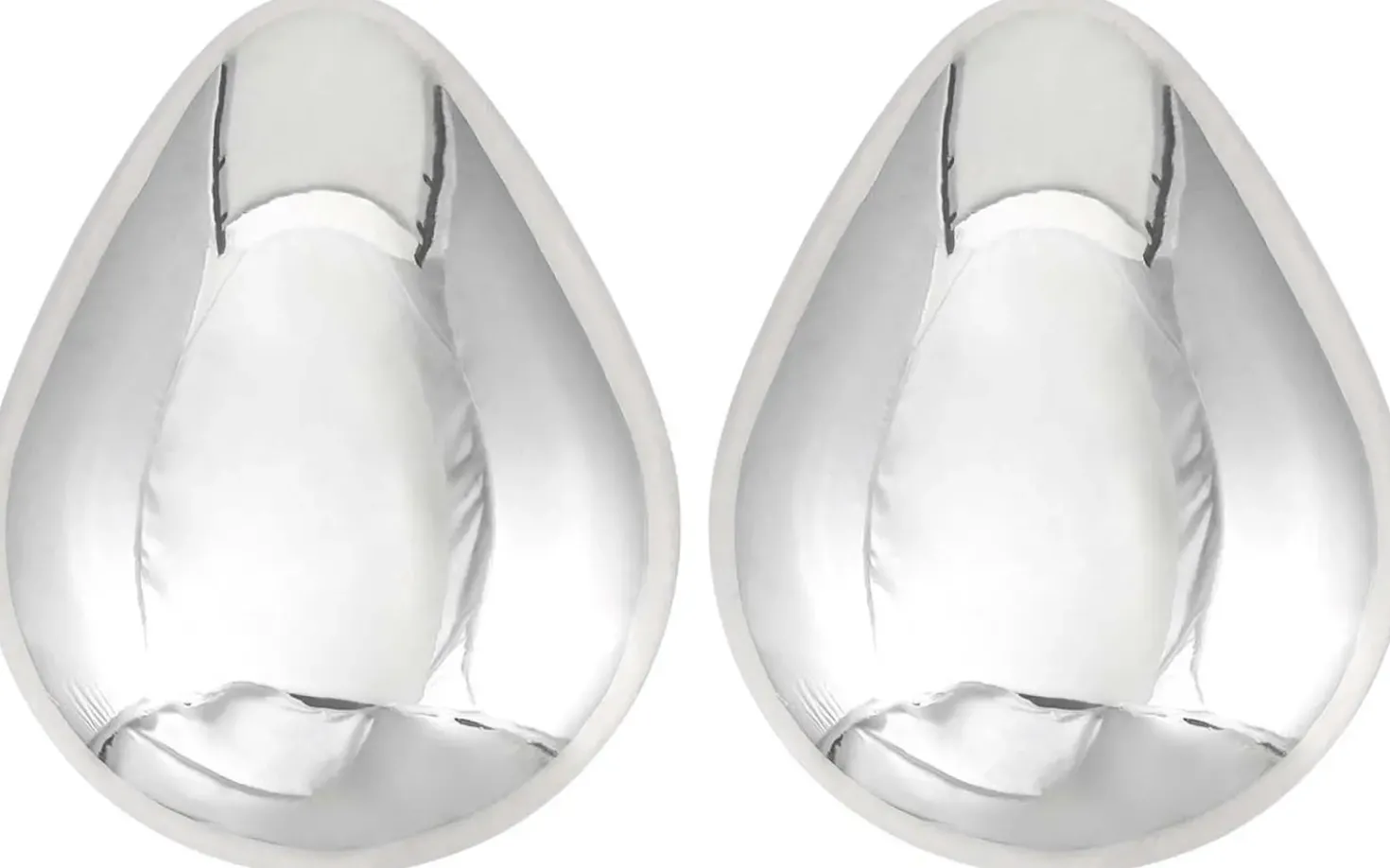 Ohrstecker - Chunky Silver