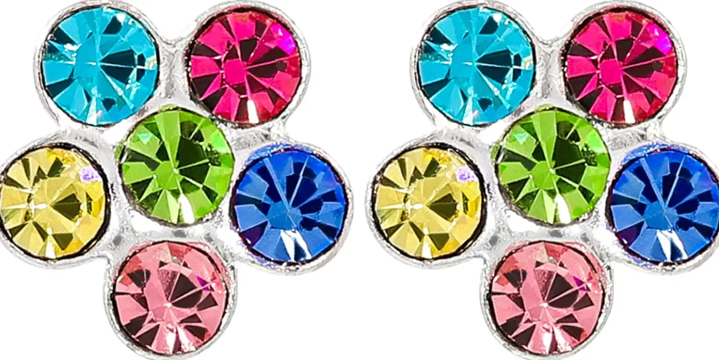 Ohrstecker - Colorful Flower