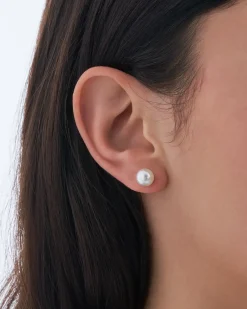 Ohrstecker - Fancy White