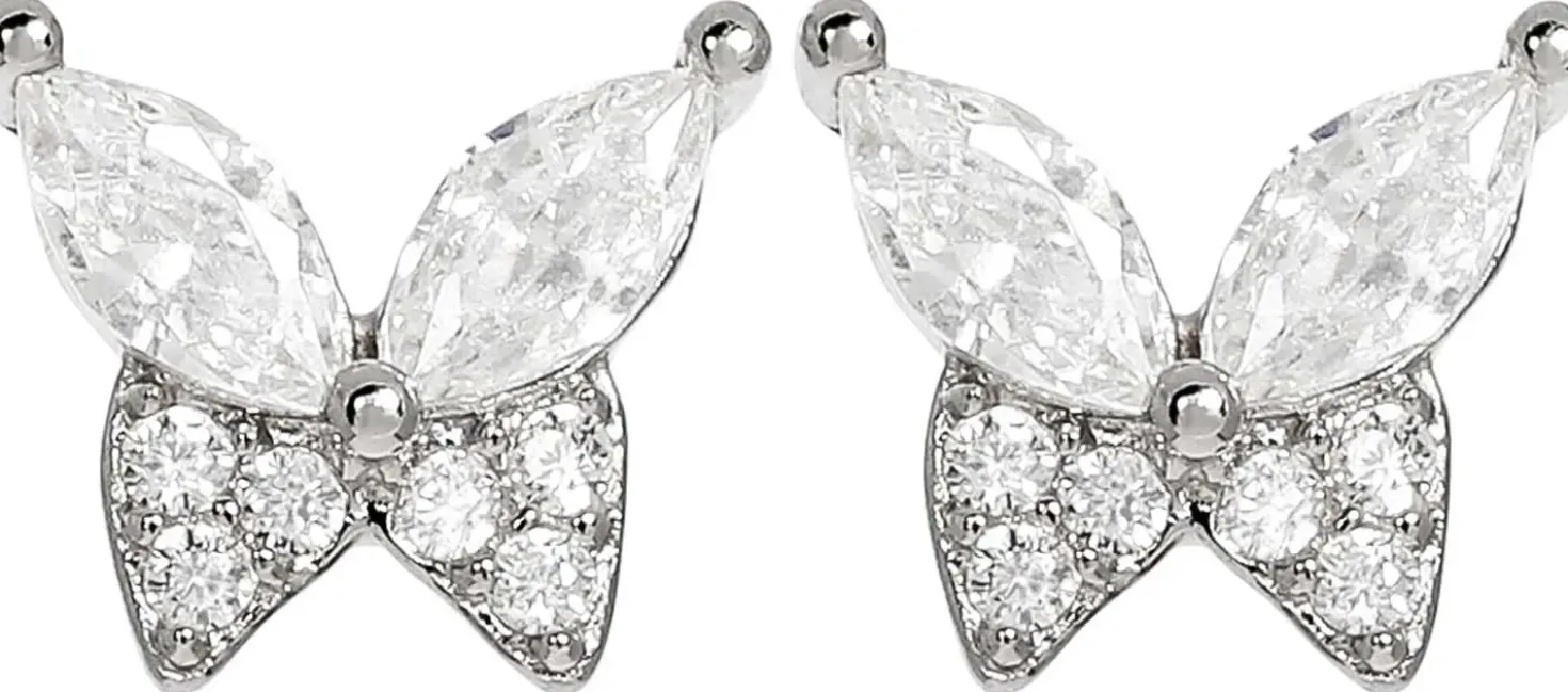 Ohrstecker - Flattering Silver