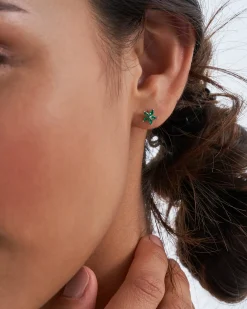 Ohrstecker - Floral Emerald
