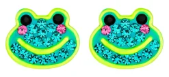 Ohrstecker - Glitter Frog