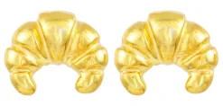 Ohrstecker - Golden Croissant
