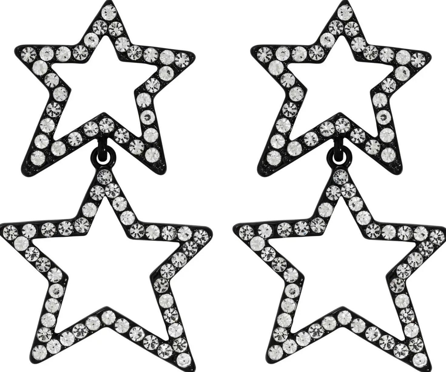 Ohrstecker - Onyx Stars