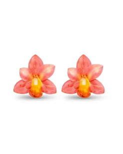 Ohrstecker - Pink Orchid