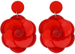 Ohrstecker - Red Flowers