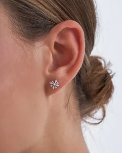 Ohrstecker - Silver Iceflower