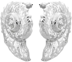 Ohrstecker - Silver Nautilus