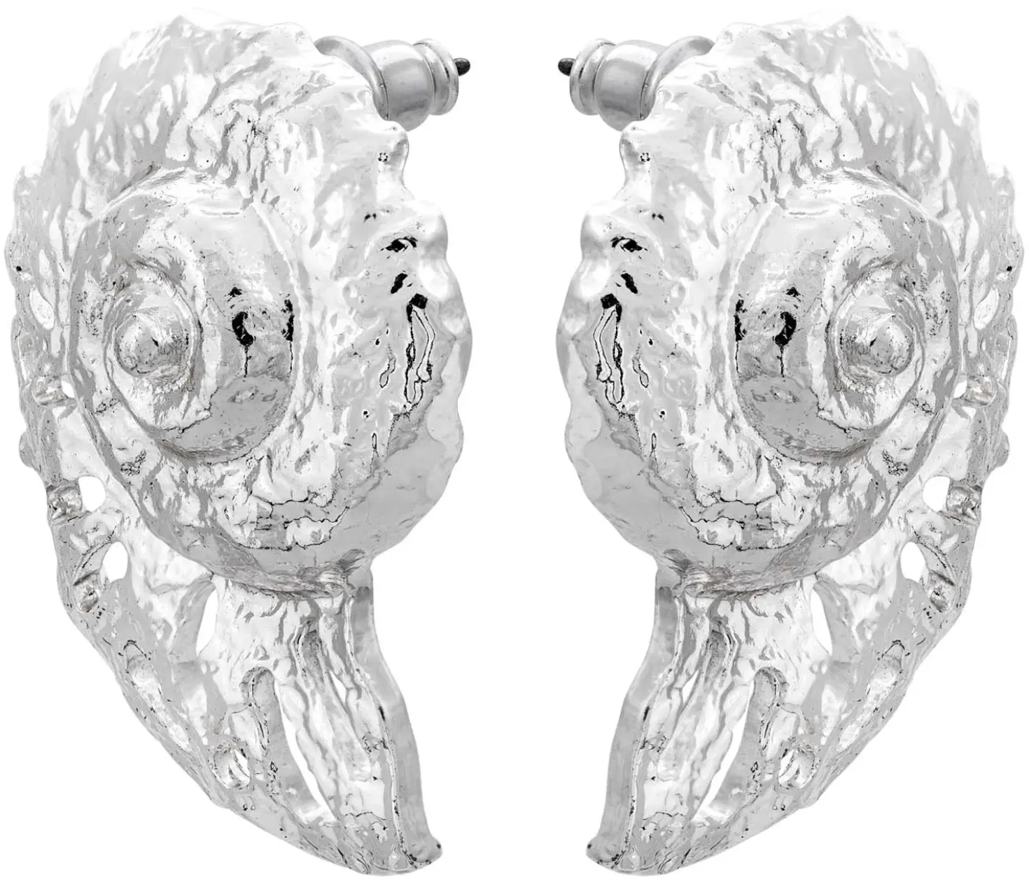 Ohrstecker - Silver Nautilus