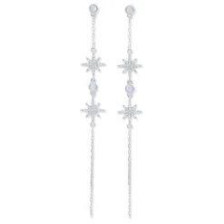 Ohrstecker - Silver Starburst