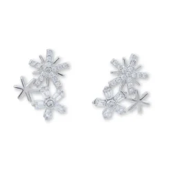 Ohrstecker - Snowflake Trio