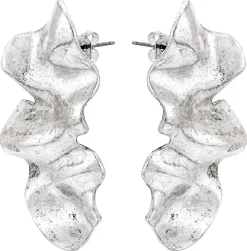 Ohrstecker - Waved Leaf