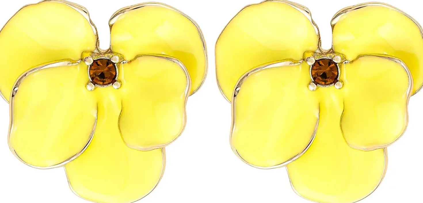 Ohrstecker - Yellow Flower