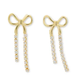 Ohrstecker - Zirconia Bow