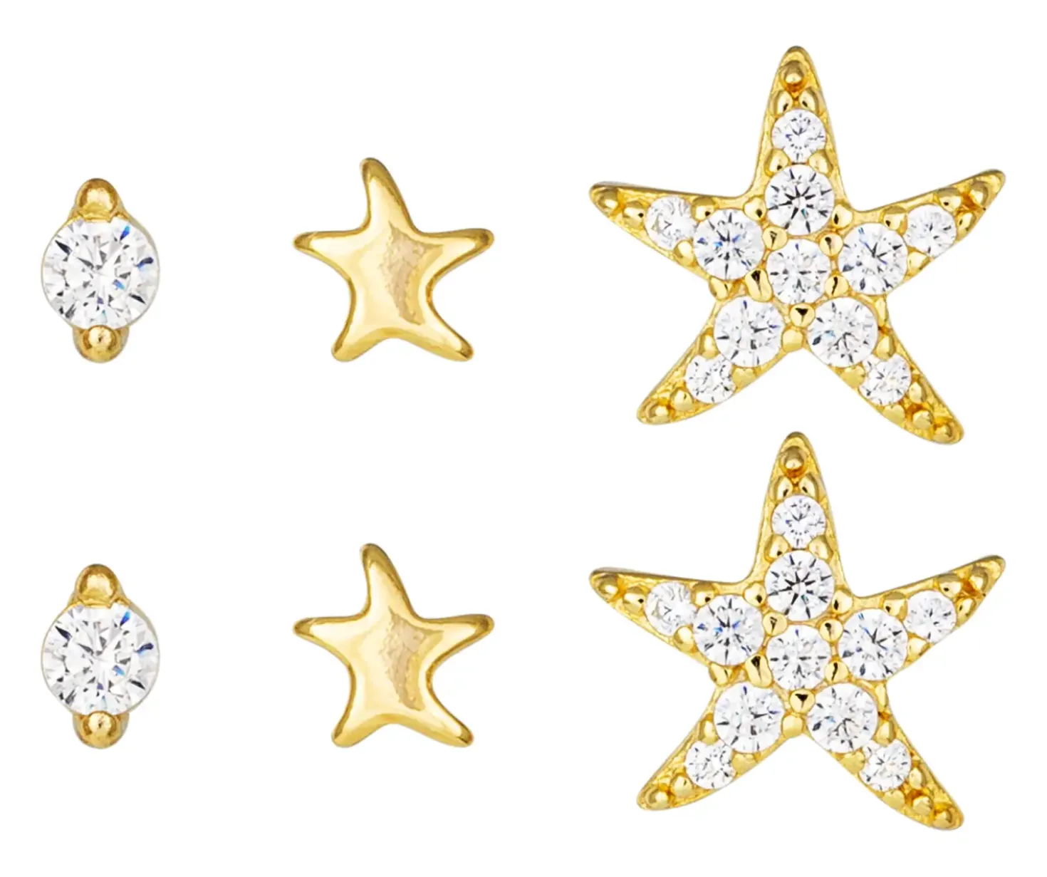 Ohrstecker-Set - Allstar Trio