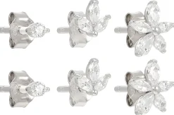 Ohrstecker-Set - Floral Trio