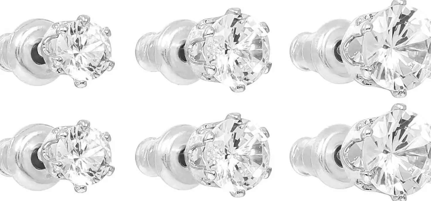 Ohrstecker-Set - Glamour Trio