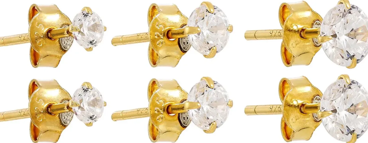 Ohrstecker-Set - Gleaming Stars