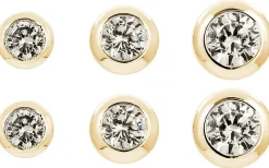 Ohrstecker-Set - Goldie Trio