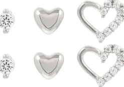 Ohrstecker-Set - Heart Trio