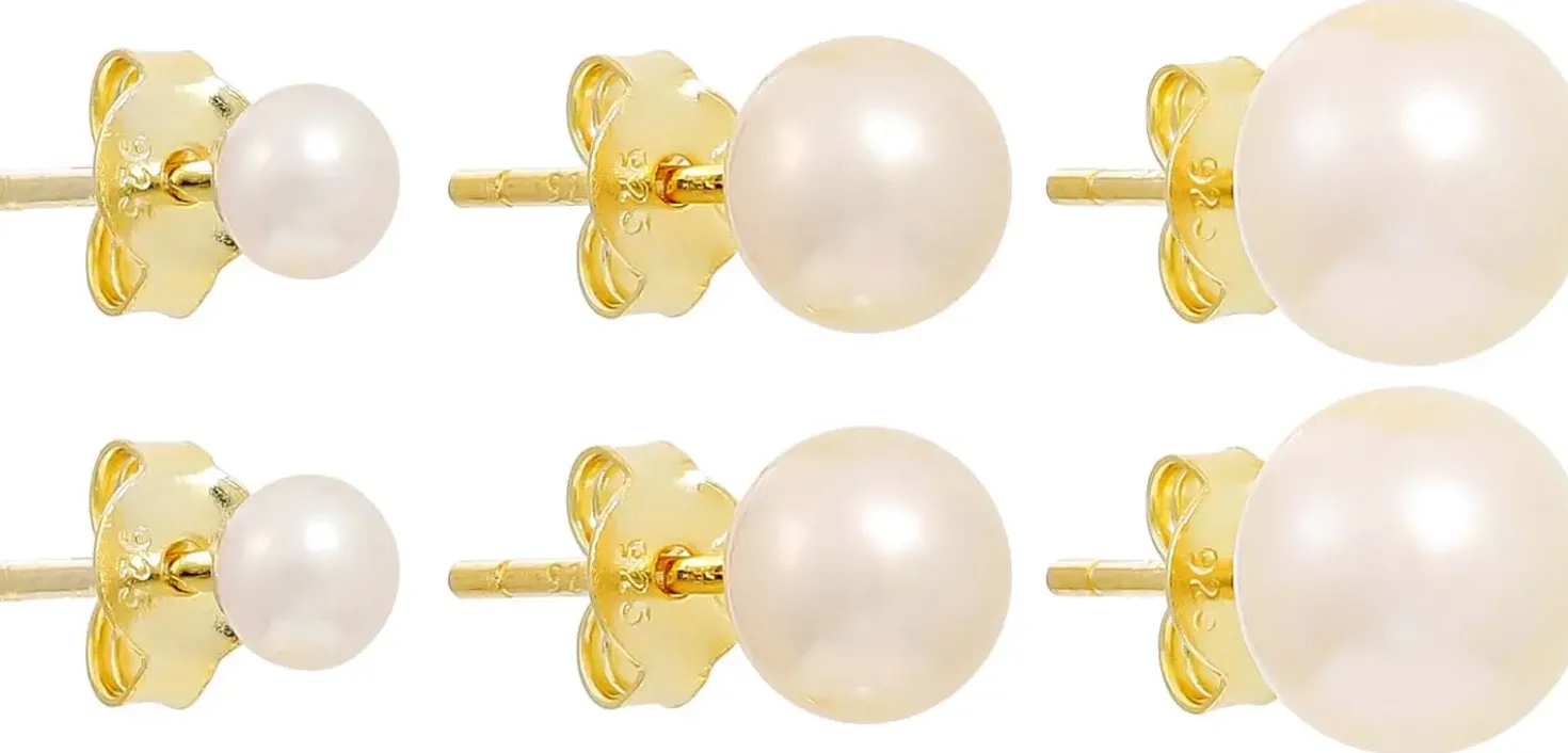 Ohrstecker-Set - Pearly Essentials