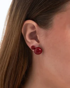 Ohrstecker-Set - Red Balls