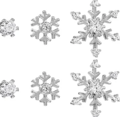Ohrstecker-Set - Snowflake Sparkle