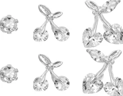 Ohrstecker-Set - Sparkling Cherry