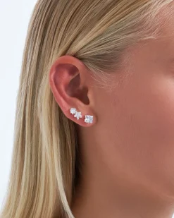 Ohrstecker-Set - Zirconia Trio
