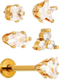Piercing-Set - Several Zirkonias