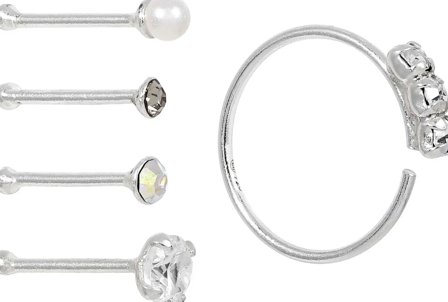 Piercing-Set - Silver Gleam