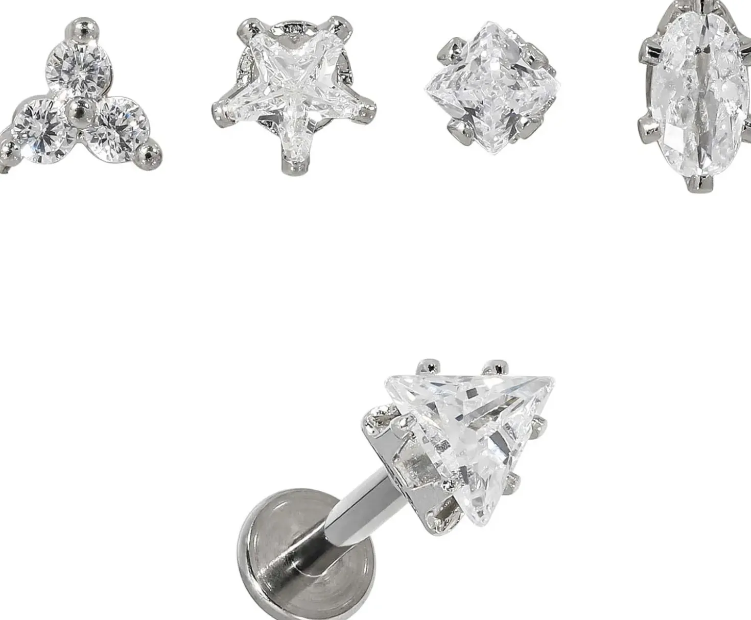 Piercing-Set - Various Zirkonias