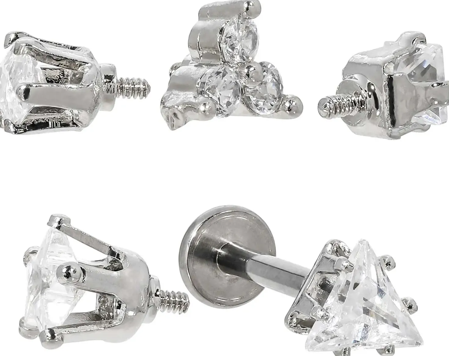 Piercing-Set - Various Zirkonias