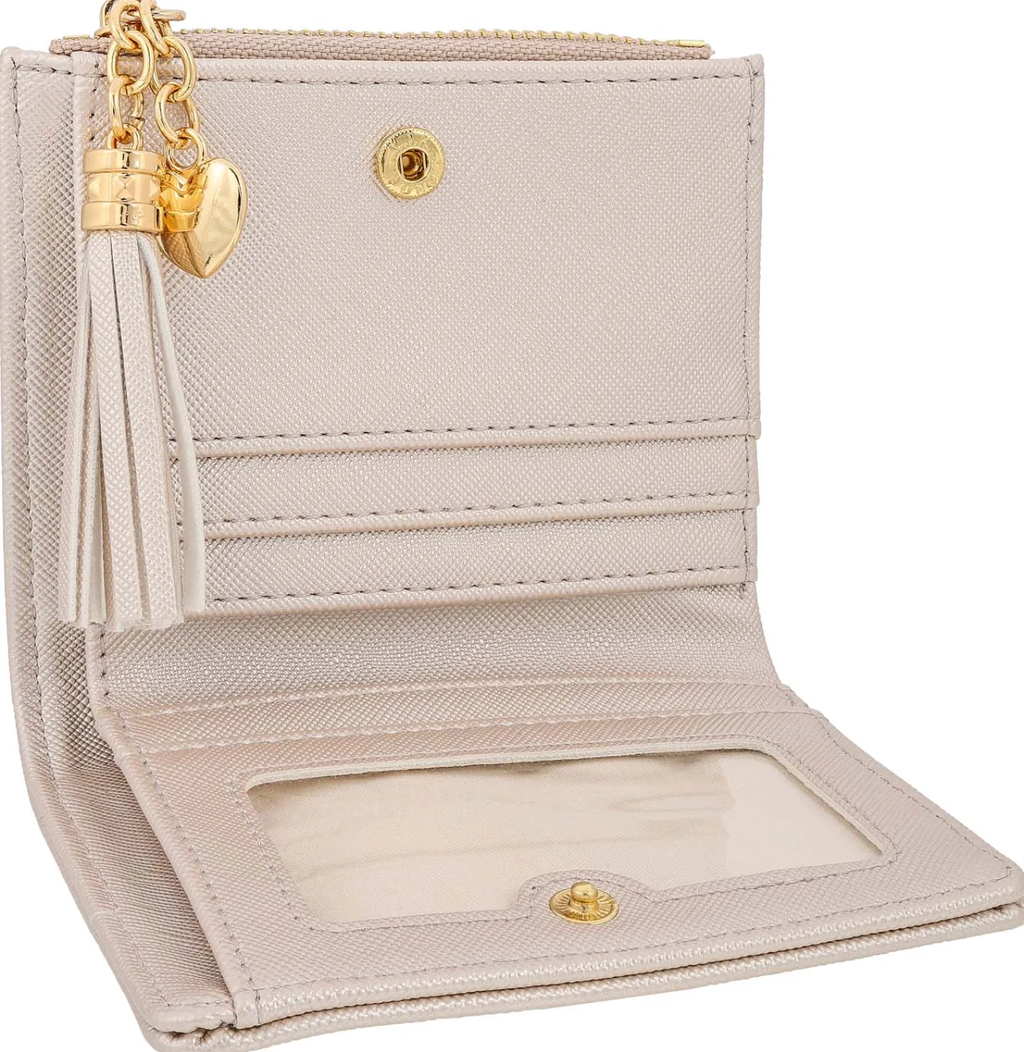 Portemonnaie - Beige Shine