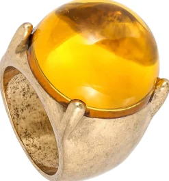 Ring - Amber Ball