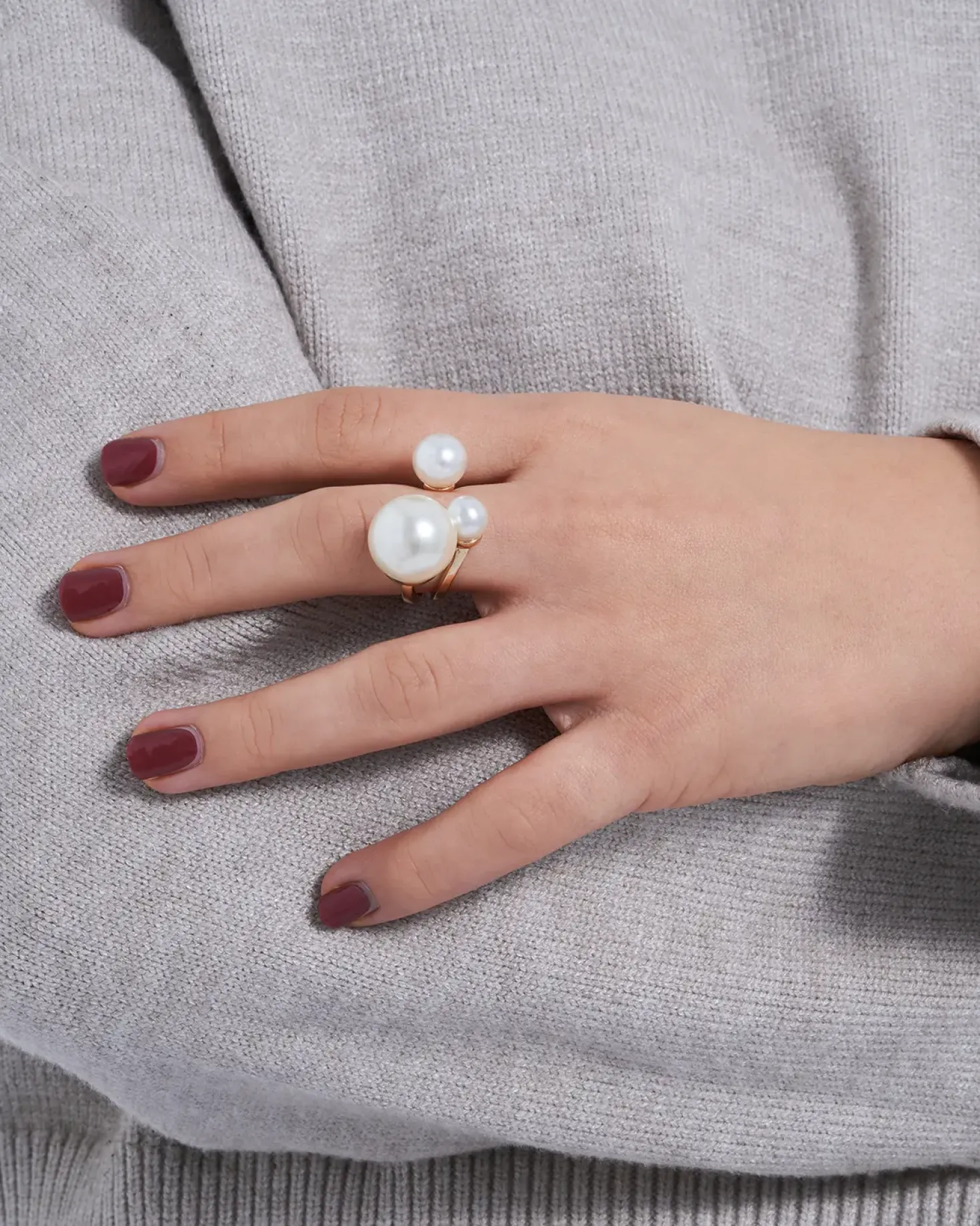 Ring - Big Pearls
