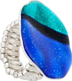 Ring - Glitter Wave