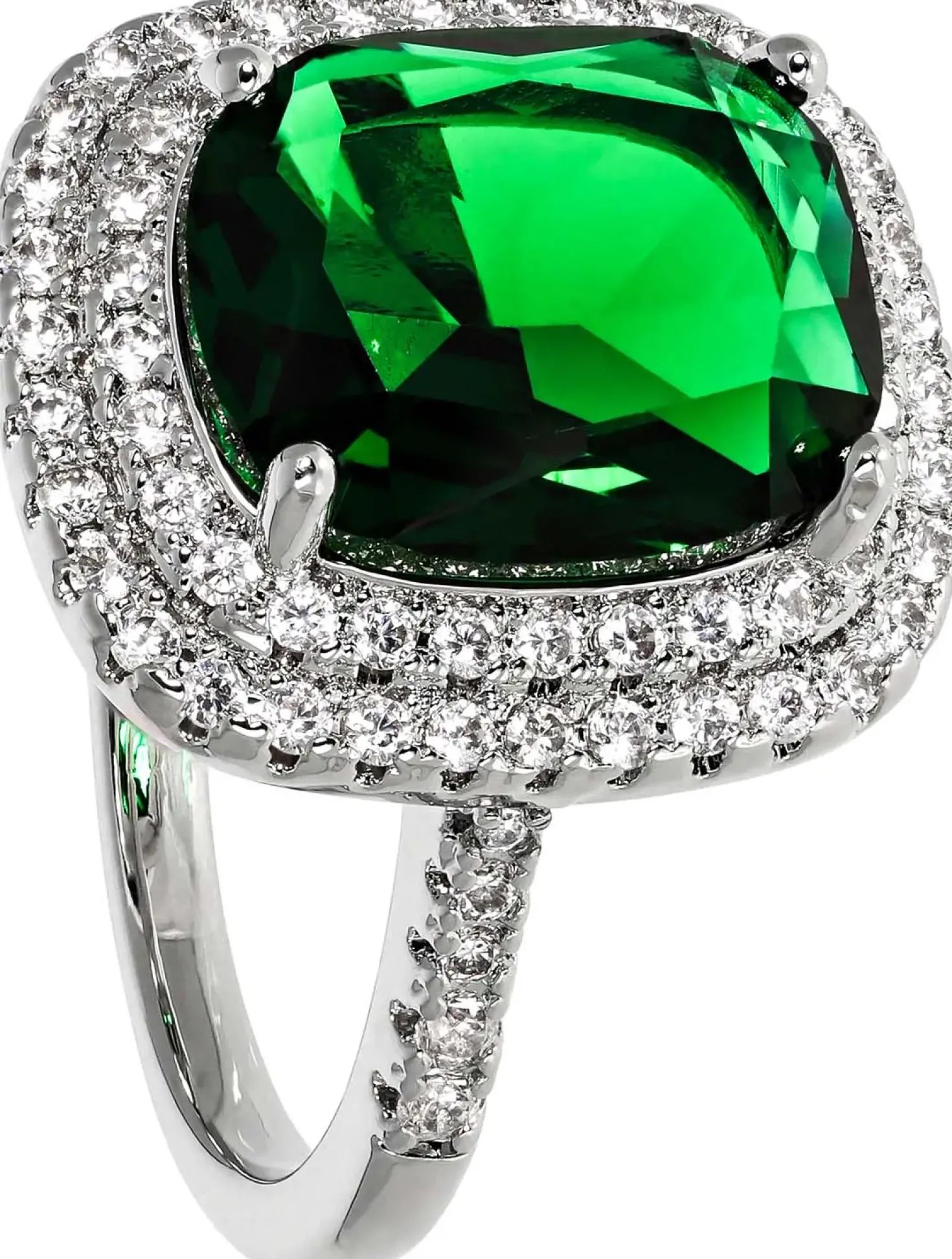 Ring - Glowy Emerald