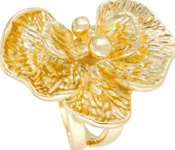 Ring - Golden Orchid