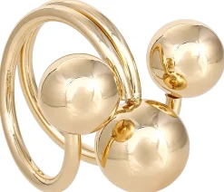 Ring - Golden Spheres