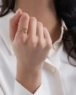 Ring - Golden Wave