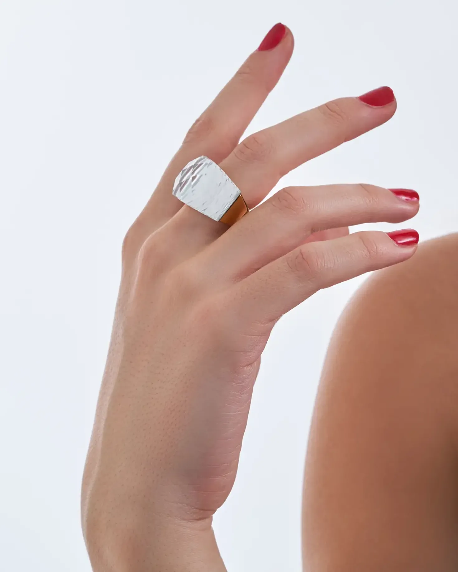 Ring - Icy Steel