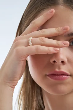 Ring - Oval Zirkonia