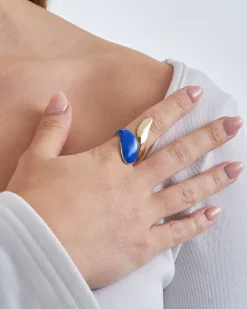 Ring - Poppy Blue