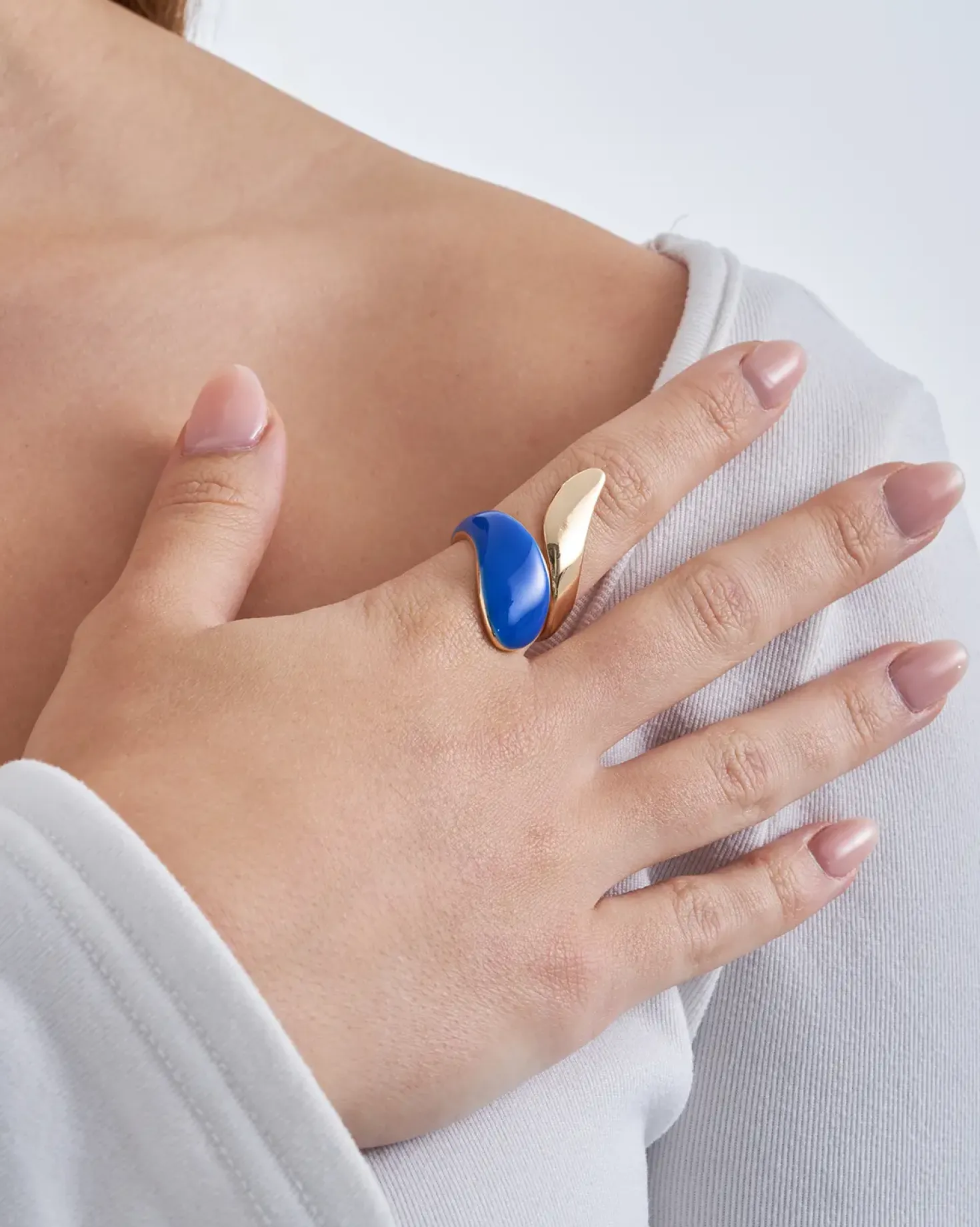Ring - Poppy Blue