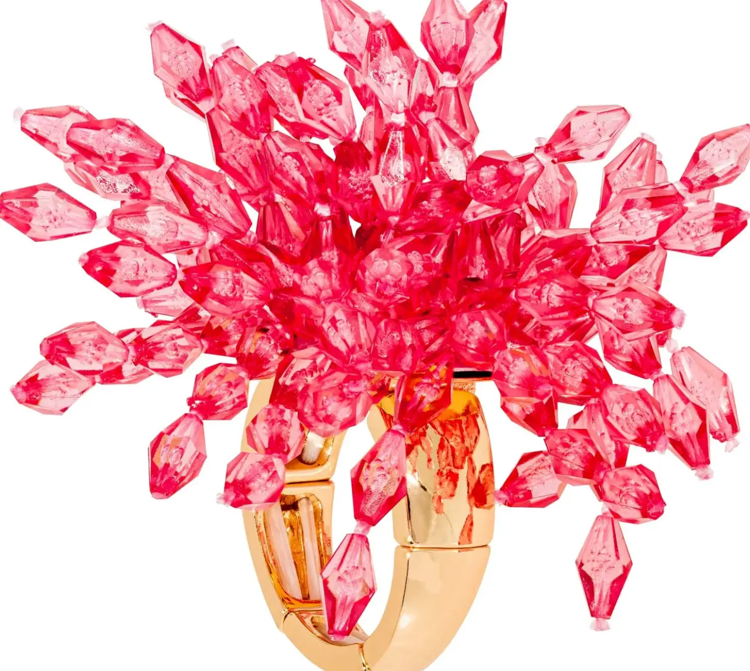 Ring - Red Beads