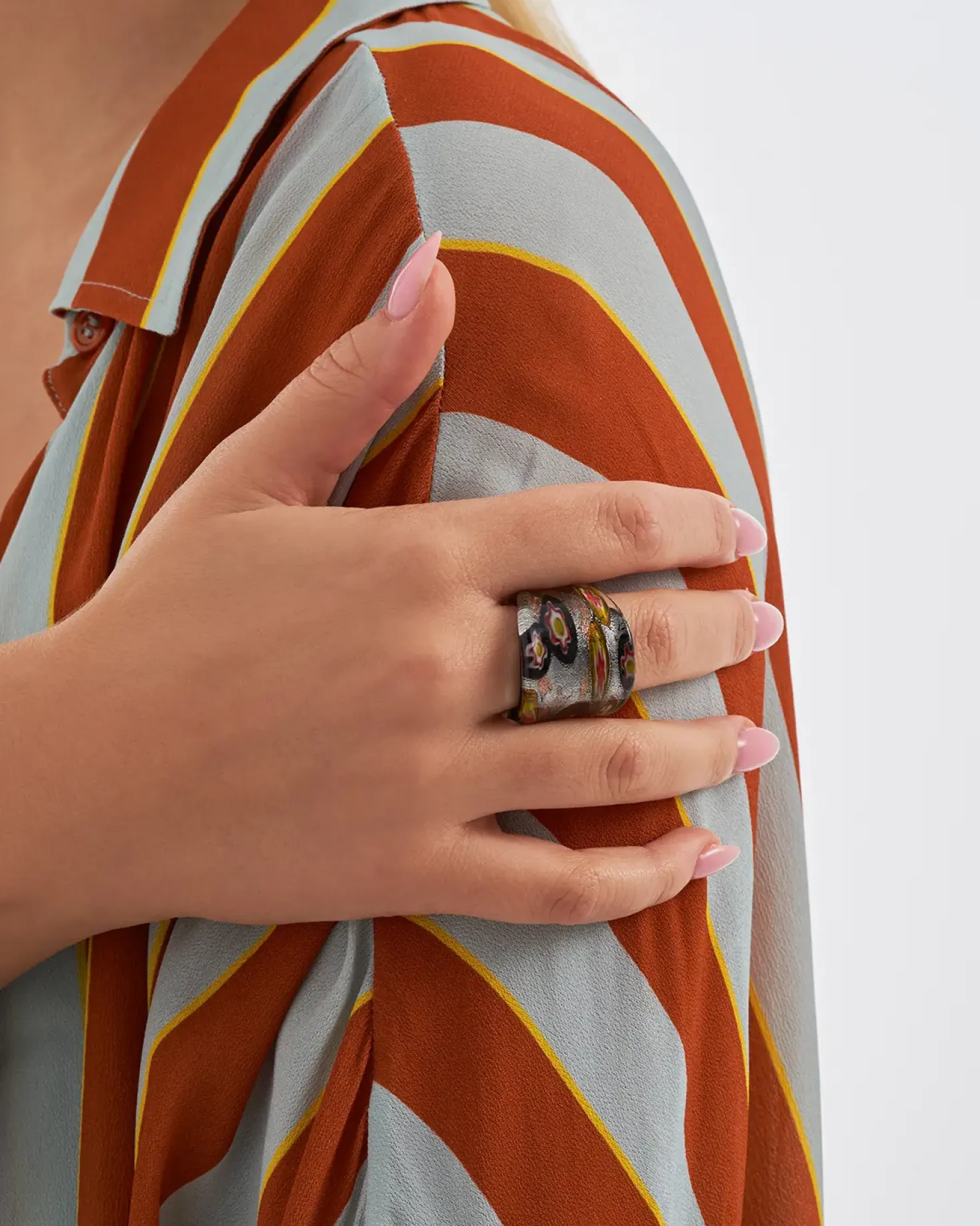 Ring - Red Pattern