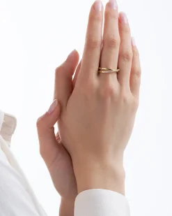 Ring - Twisting Gold