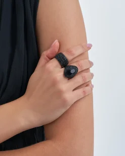 Ring-Set - Black Halloween