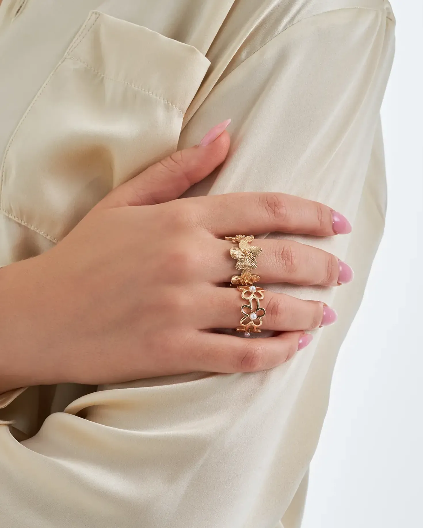 Ring-Set - Bloomy Blossom